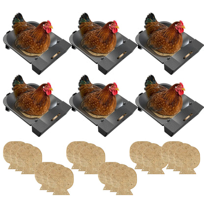 Roll-Out Chicken Nesting Box with Jute Fiber Pad