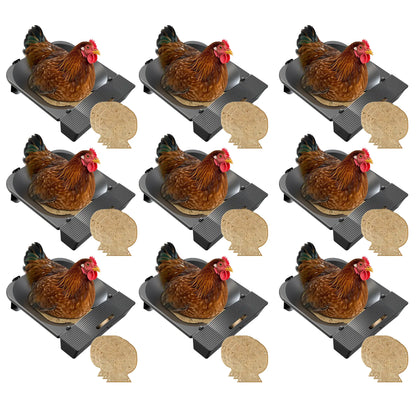Roll-Out Chicken Nesting Box with Jute Fiber Pad