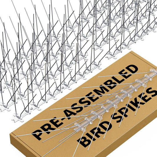 Stainless steel bird spikes
