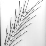 Pre-Installed Stainless steel Bird Spikes